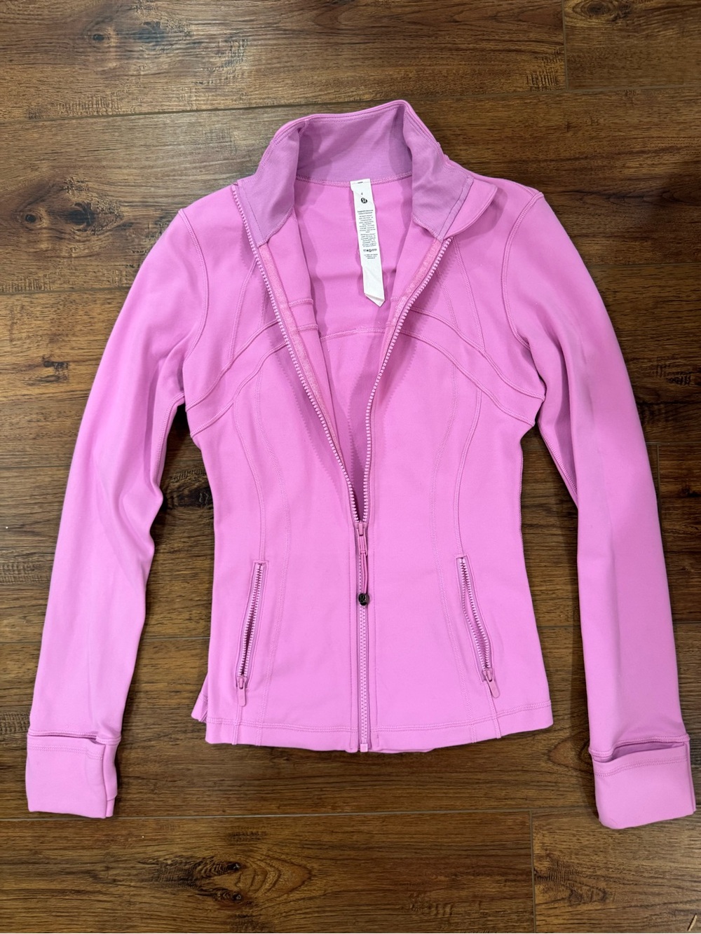 lululemon athletica Pink Full-Zip Athletic Jacket - Picture 2 of 5